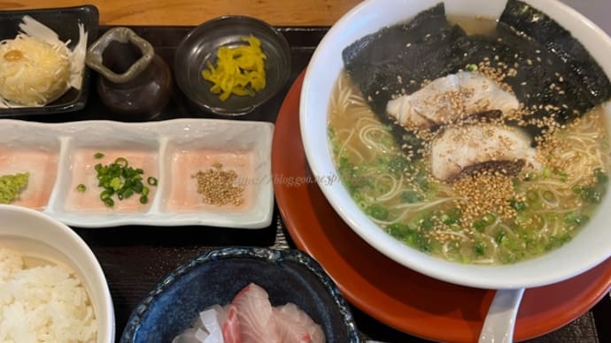 【糸島】名物糸島鯛らぁ麺@相鮮魚商店
