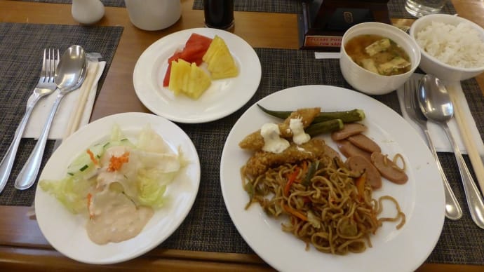 2019年GW フィリピン旅行セブ島旅行(6日目-1)ネットワールドの朝食