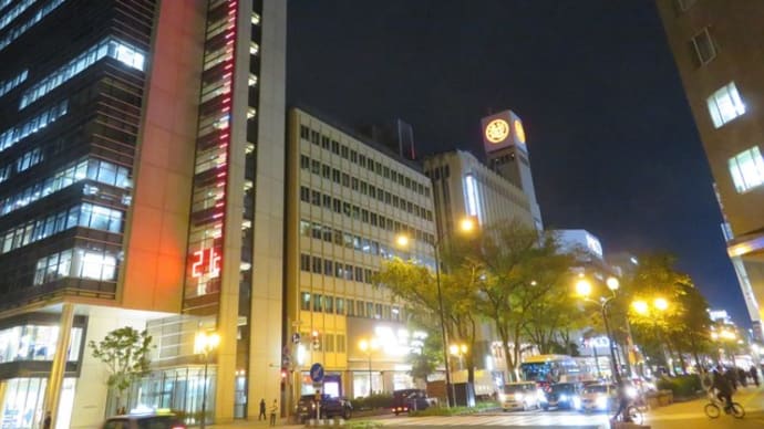 散策！札幌（２４）　再びさっぽろテレビ塔の展望台に戻って、夜景を楽しむ