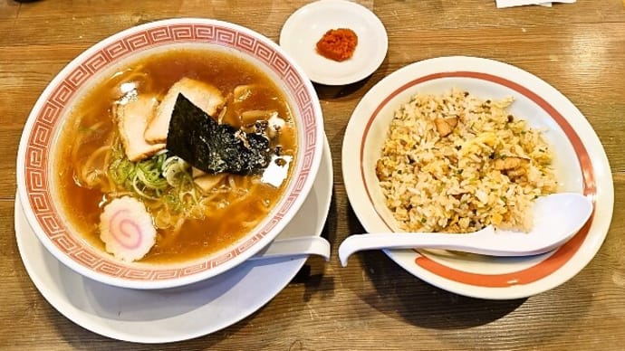 幸楽苑(平河町店)で中華そば等(2024年12月7日)