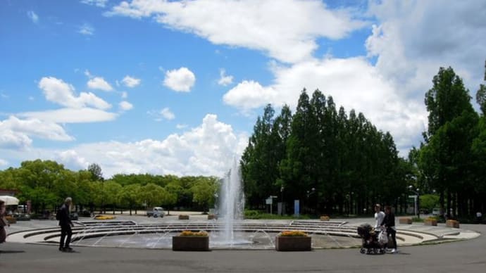 大阪・花博記念公園 鶴見緑地 ⑥「中央噴水→咲くやこの花館」終り