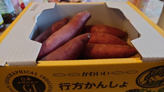 昔 食べたサツマイモの味だぁ