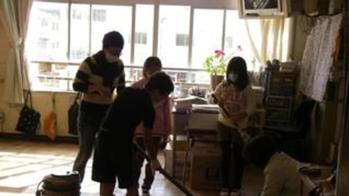 お掃除ピカピカ大作戦2012