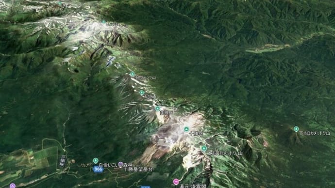 Google Earth Proで山座同定してみた