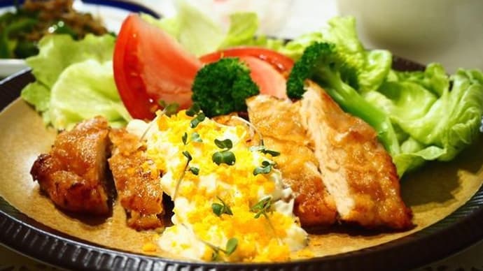 ☆チキン南蛮&ピーマンとじゃこの炒め煮☆