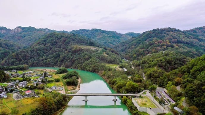 簡易水道有収率対策プロジェクト会議&下生野上空からの風景
