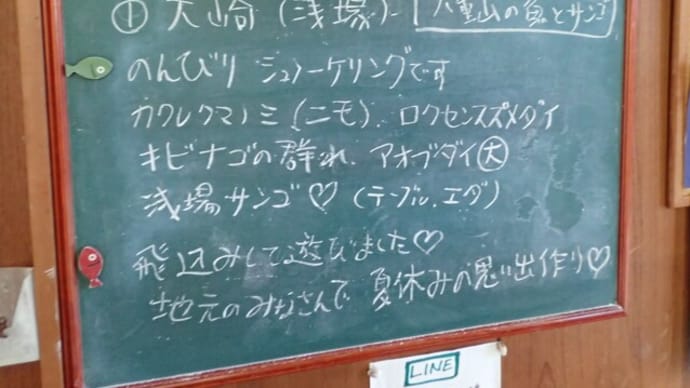 20220726ダイビングログ