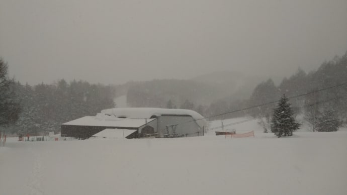 【24-25⑤-3】今シーズンラストの志賀高原はずっと降雪がありました。