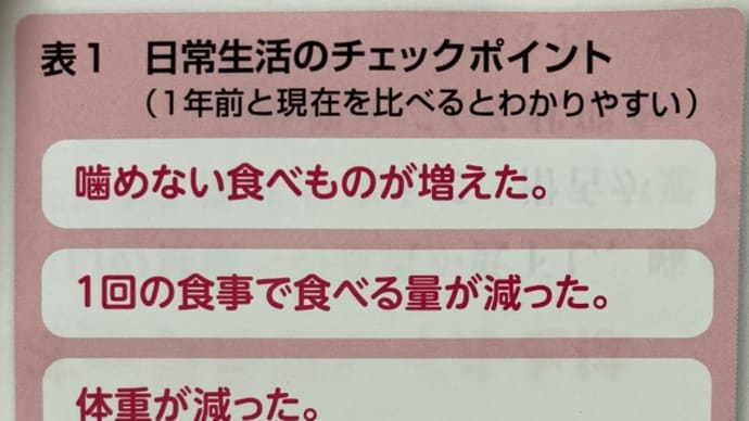 オーラルフレイル