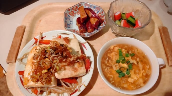 豆腐ステーキ中華ソース