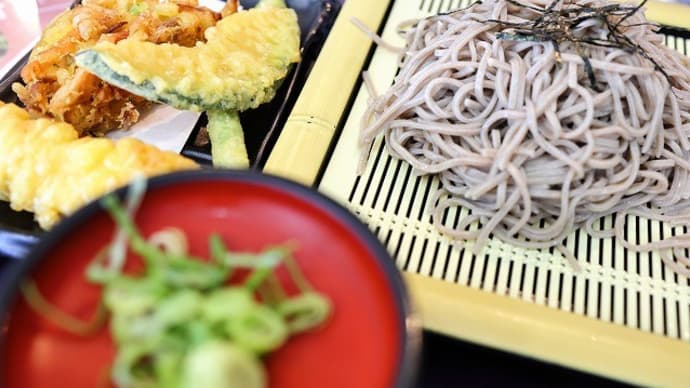 天ざるでランチし~