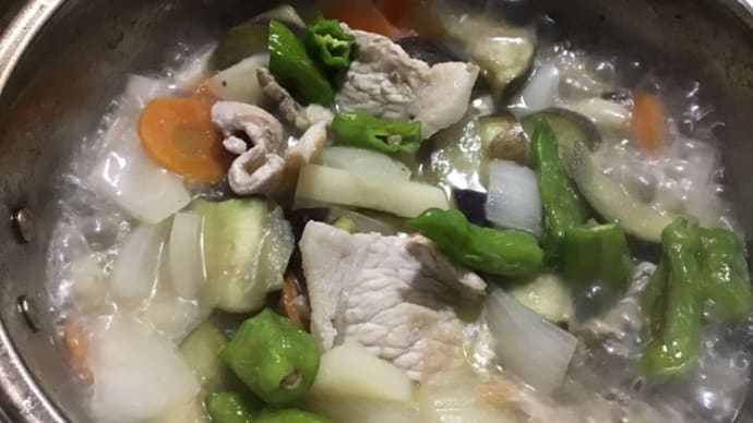 私の晩ご飯