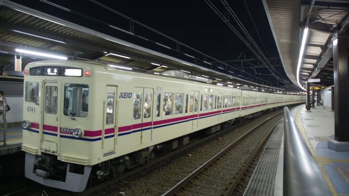 京王6000系 【京王相模原線:京王稲田堤】2008.8.27 過去帳より再掲