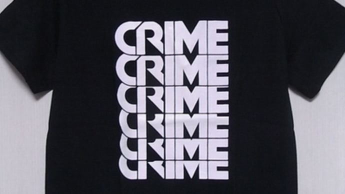 ROCK Tシャツ:CRIME
