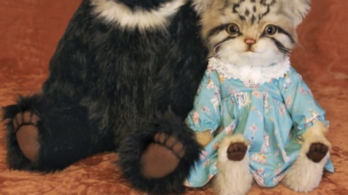 お人形猫シリーズ マヌルネコちゃん