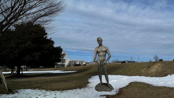 彫刻家 大河原隆則・野外展示、福島県彫刻家