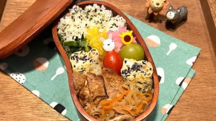 冬らしい寒さになりました弁当p(^_^)q
