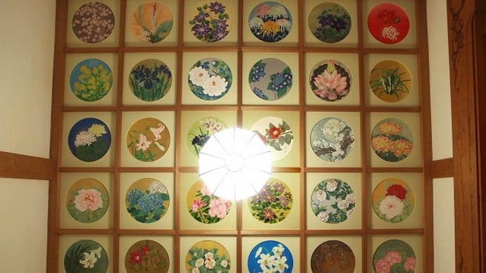 花の天井画