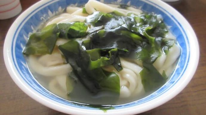 本日のお昼ご飯 本家人力うどんお持ち帰り