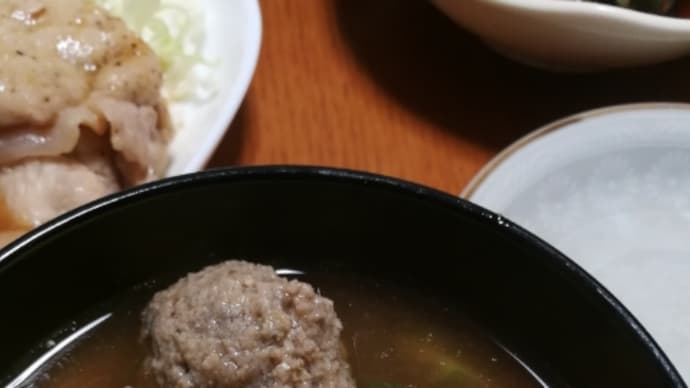 秋刀魚のつみれ汁