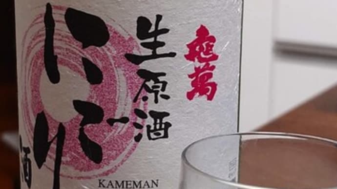 亀萬酒造 生原酒 にごり酒