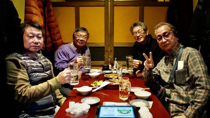 速報!バンド飲み助仲間と忘年会