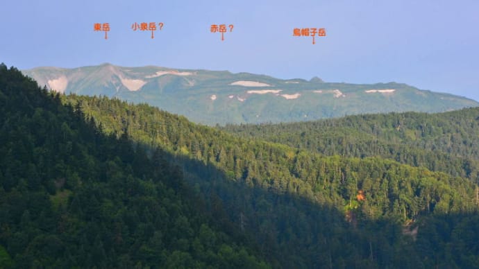 7月27日、銀泉台から大雪山・赤岳、小泉岳へ（１）