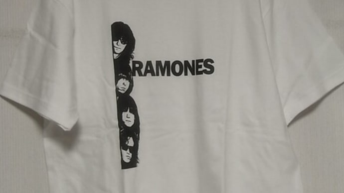 ROCK Tシャツ:RAMONES★初期4人の顔柄