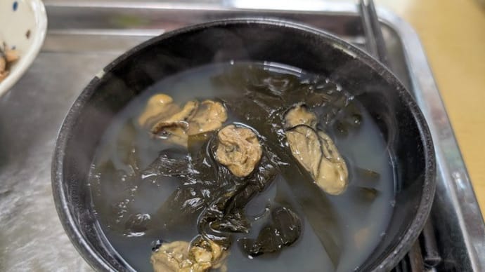 絶品ワカメスープ
