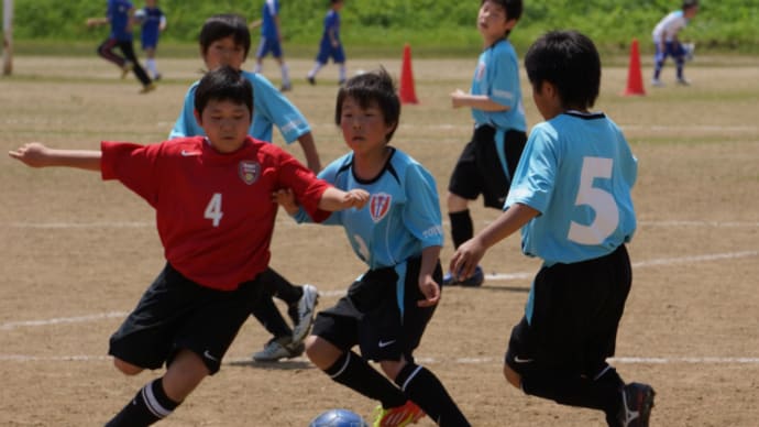 全日本少年サッカー大会西置賜地区予選にて。がんばれ豊田サッカースポーツ少年団