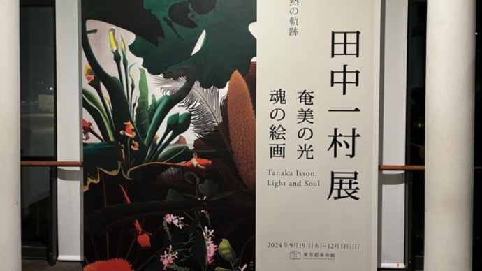 田中一村展 2024.11月 都美館