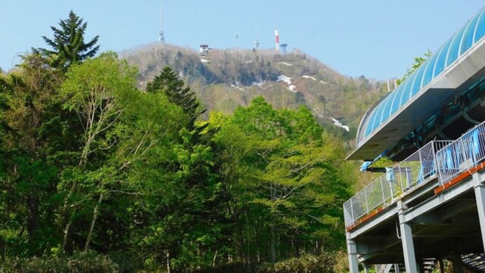 手稲山・スキー場からと下山後は前田森林公園