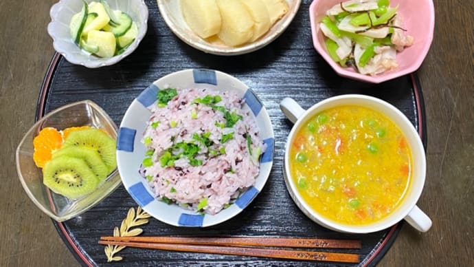 春めく助産院ごはん