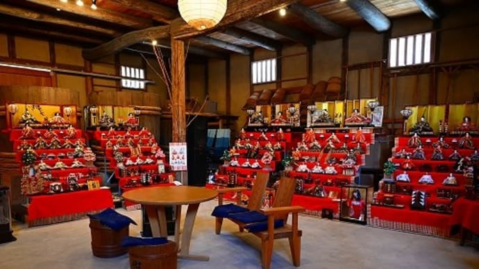 ギャラリーひがし蔵「雛人形展」(上郡町)
