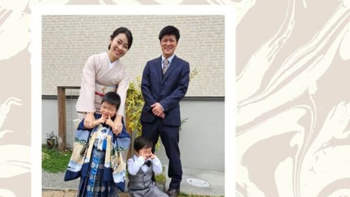 令和6年11月16日出張着付けは大阪狭山市、訪問着の着付&ヘアセットと5才児紋付き袴のご依頼でした(担当は坂田・町井・ヘア研)