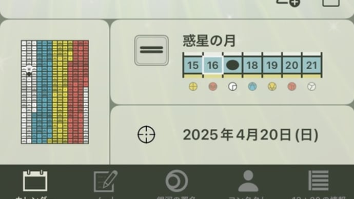 4月20日青い手の13日間スタートKIN27~KIN39手放し・解放期間です💙