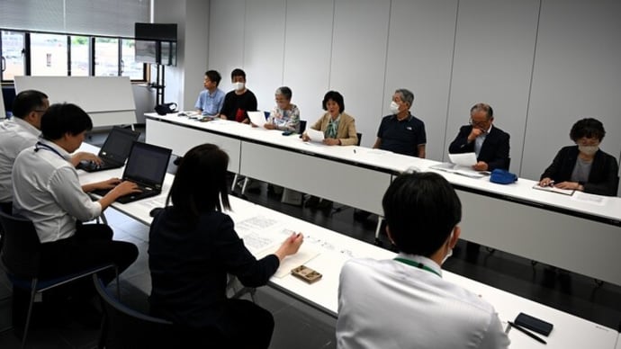 74万市民の「いのちの水」を守りましょう・・・TSMC熊本進出に伴う地下水保全対策を県へ申し入れ