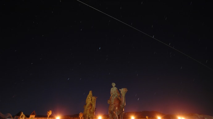 私流・国際宇宙ステーションの撮影