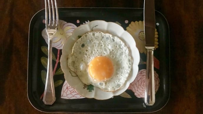 目玉焼きの食べ方