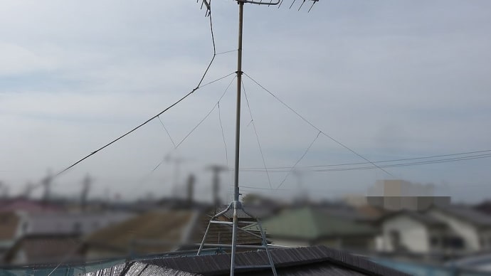 千葉県:八千代市米本にて、地デジアンテナ建替え工事