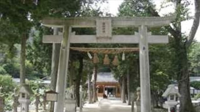 由加（ゆが）神社 in 岡山県和気町大田原