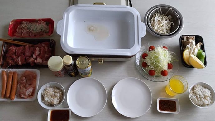 6月4日 おうち焼肉ミニ飲酒。