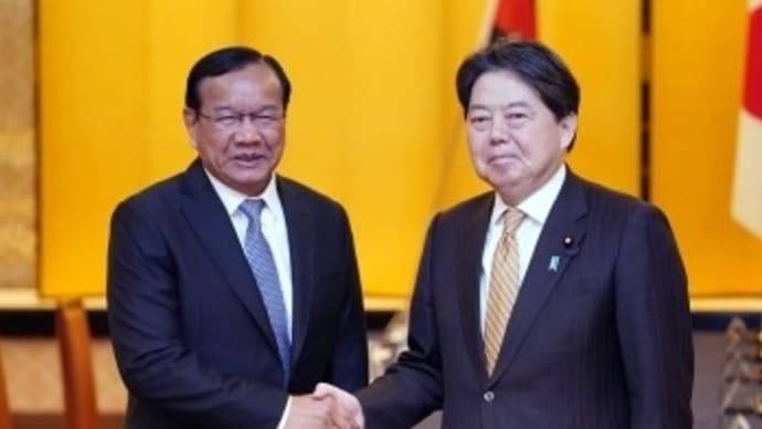 日・カンボジア外相会談2023