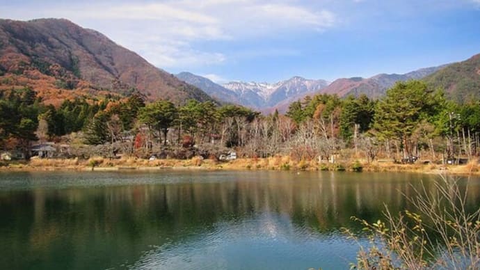 駒ヶ根高原 大沼湖 2021秋
