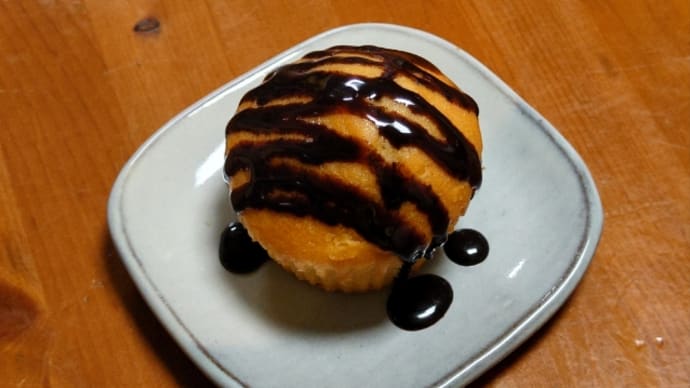 チョコがけマフィン