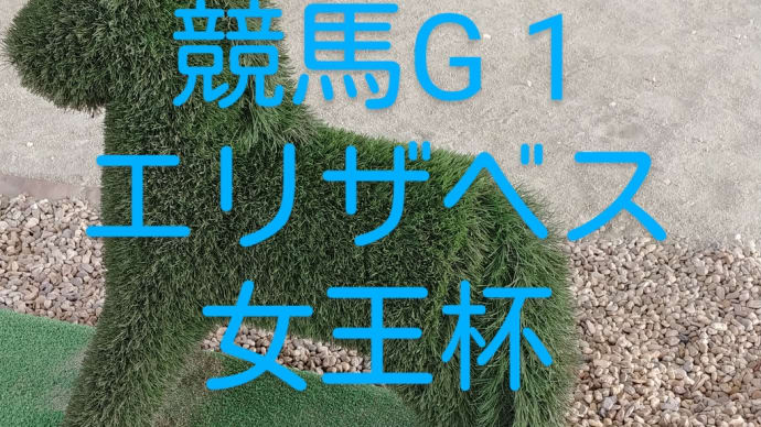 自分なりの分析 競馬G1 エリザベス女王杯
