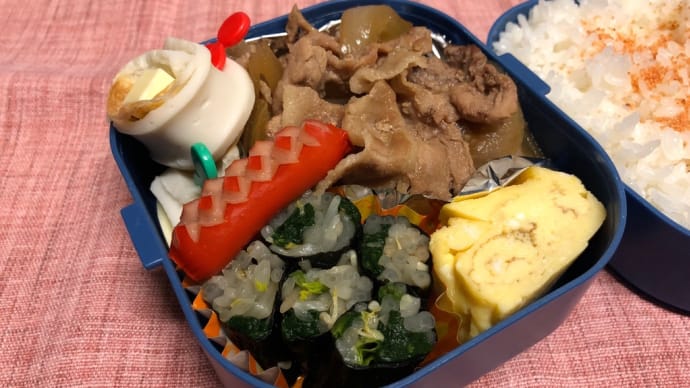 12月8日(金曜日) すき焼き風弁当
