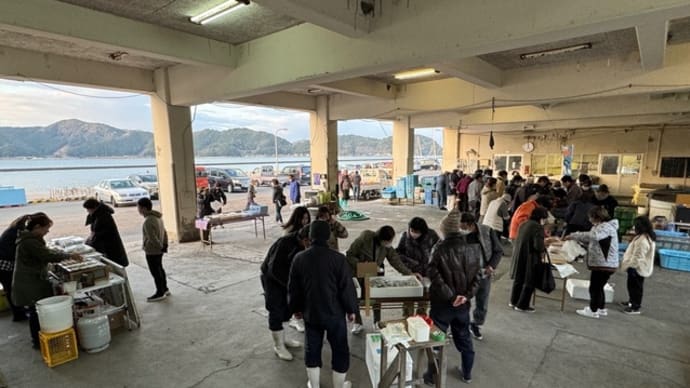 芦北町漁協朝市　第二土曜日午前７時
