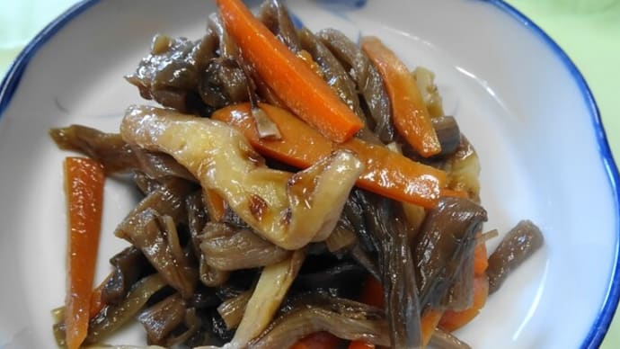 いもがらと～92歳のその料理