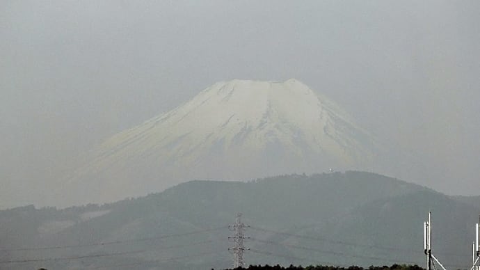 今朝の富士山(2024/04/29)